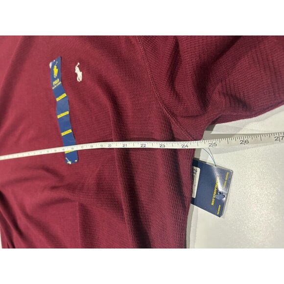 POLO RALPH LAUREN Men’s Waffle-Knit Thermal Crew Long Sleeve Shirt Mens Size 2XL - Picture 8 of 9